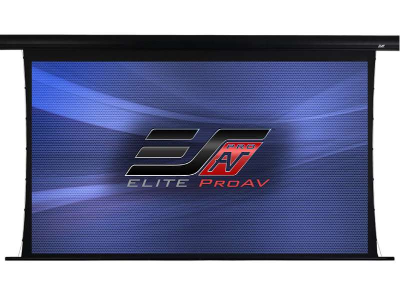 Elite Screens Saker Tab-Tension CineGrey 5D Series, 150-inch Diag. 16:10 Electric Screen, CineGrey 5D Material - Image 2