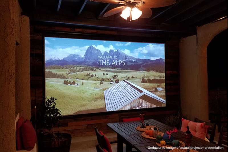 Elite Screens Spectrum Series 150 Inch Diagonal Electric Screen - Image 3