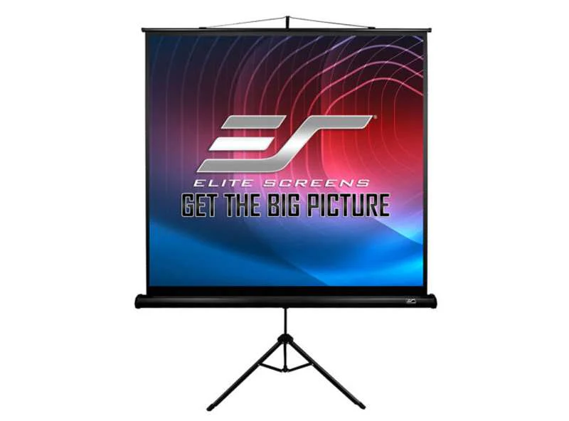Elite Screens Tripod B Series, 50-inch Diag., 1:1 Portable Screen, MaxWhite2 Material - Image 8