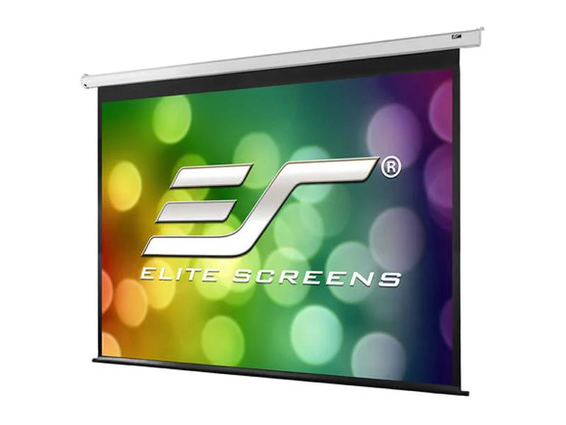 Elite Screens VMAX2 Series 170 Inch Diagonal Electric Screen, White Casing