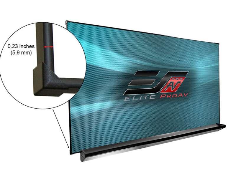 Elite Screens WhiteBoardScreen TE2 Series, 134-inch Diag. 5:10 WhiteBoard Screen, VersaWhite Surface - Image 3