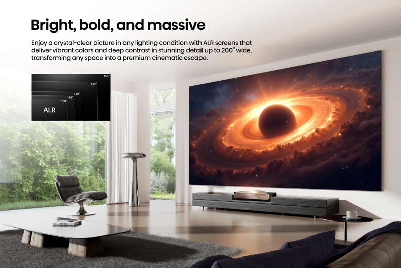 Hisense L9Q Triple Laser Ultra Short Throw Projector (up to 200") - Image 8