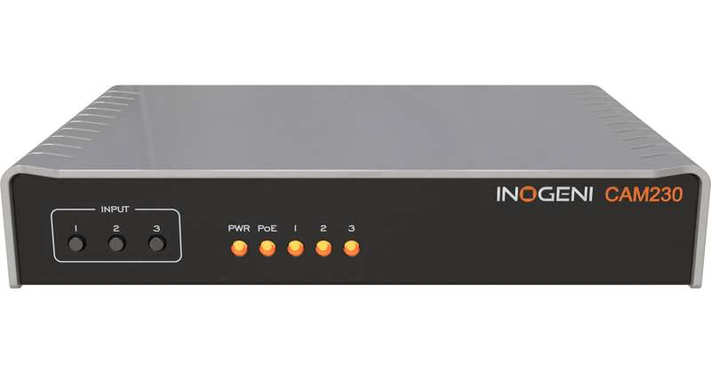 INOGENI CAM230 Switch 1 of 3 USB/HDMI cameras to USB or HDMI