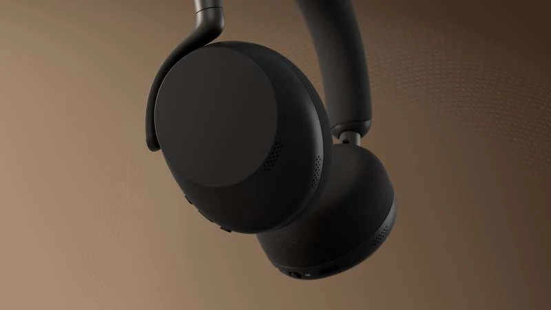 Jabra Evolve3 75 MS Bluetooth Headset - Wireless Charging Pad - Black (Link390c) - Image 5