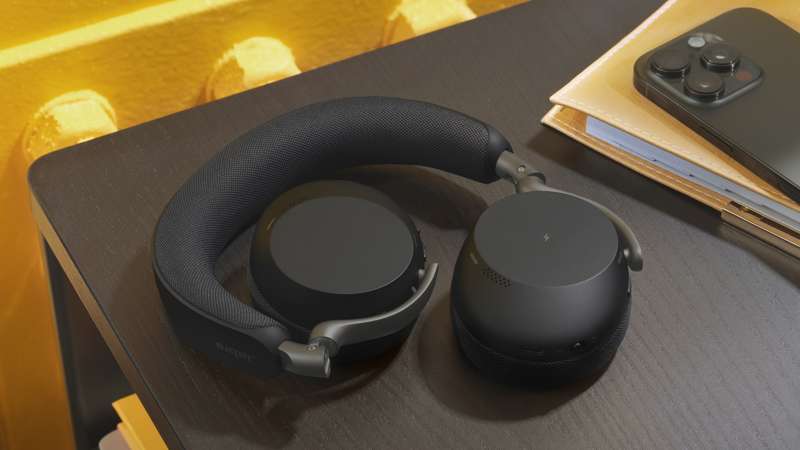 Jabra Evolve3 75 MS Bluetooth Headset - Wireless Charging Pad - Black (Link390c) - Image 6