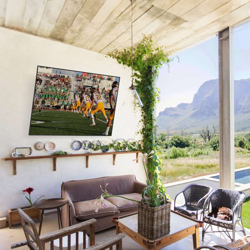 Kanto Extendable Tilting Outdoor Weatherproof Locking TV Wall Mount for 45" to 100" TVs - Image 6