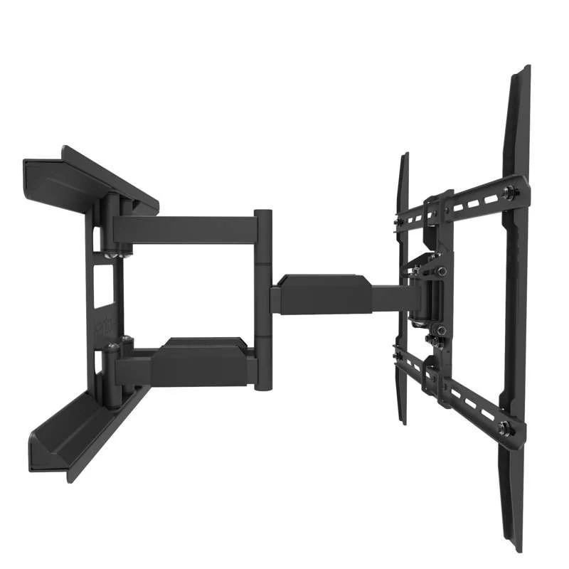 Kanto Full-Motion Metal Stud TV Mount with SNAPTOGGLE Heavy-Duty Toggle Bolts for 34" to 65" TVs - Black - Image 8