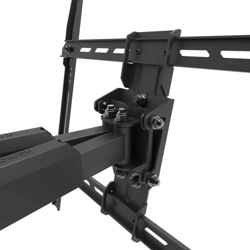Kanto Full-Motion Metal Stud TV Mount with SNAPTOGGLE Heavy-Duty Toggle Bolts for 34" to 65" TVs - Black - Image 9