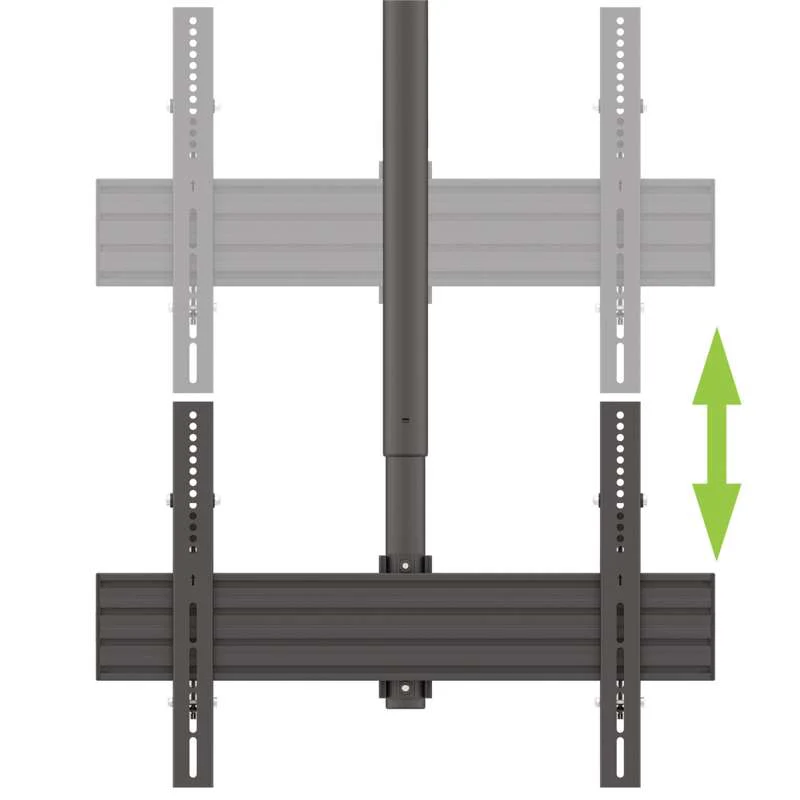 Kanto Outdoor Ceiling TV Mount for 37-inch to 70-inch TVs, Galvanized - Image 5