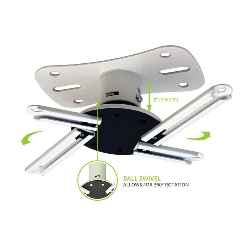 Kanto Universal Projector Mount - White - Image 8