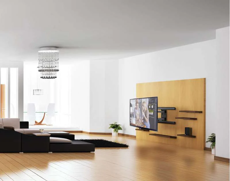 Kanto Pro Series Full Motion TV Wall Mount for 42-inch to 100-inch TVs with movable pivot and tool-less tilt - Black - Image 11