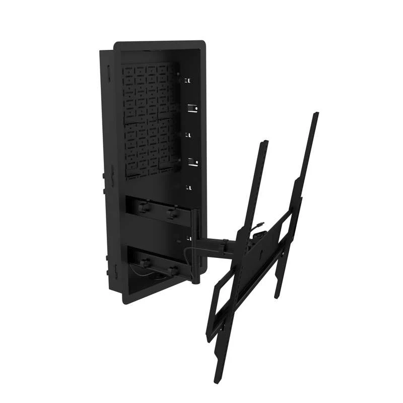 Kanto Pro Series Recessed In-wall Full Motion Articulating TV Mount for 65" - 90" TVs