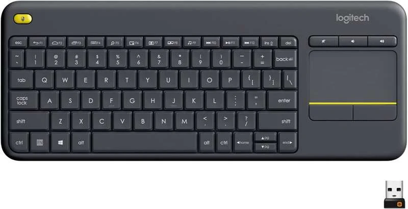 Logitech K400 Plus Wireless Touch Keyboard