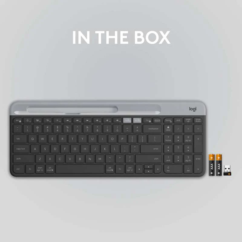 Logitech K585 Slim Multi-Device Wireless Keyboard - Image 4