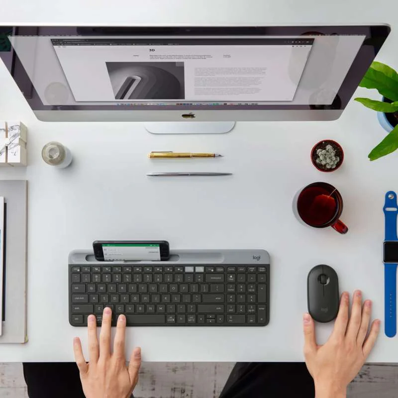 Logitech K585 Slim Multi-Device Wireless Keyboard - Image 6