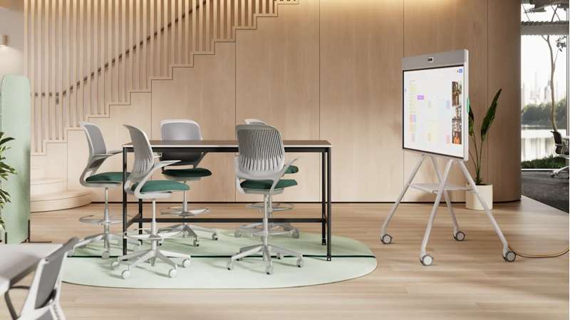 Logitech Rally Board 65 Video Conferencing Touchscreen Display, Off-White - Image 6