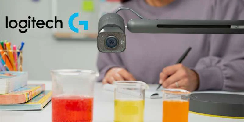 Logitech Reach Adjustable Content Camera, Clamp Base - Image 6