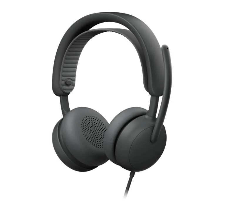 Logitech Zone Wired 2 for Business Wired USB headset - Teams version, Graphite