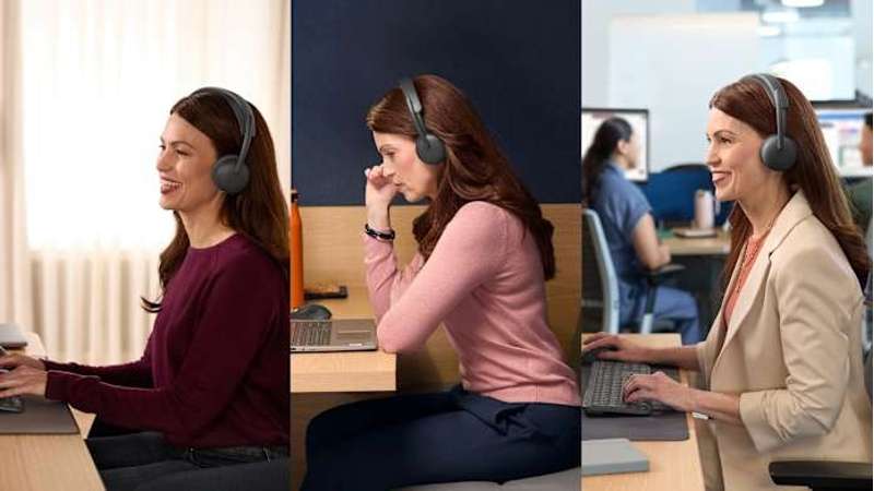 Logitech Zone Wireless 2 ES for Business Wireless Headset - UC version w/receiver, Graphite - Image 8