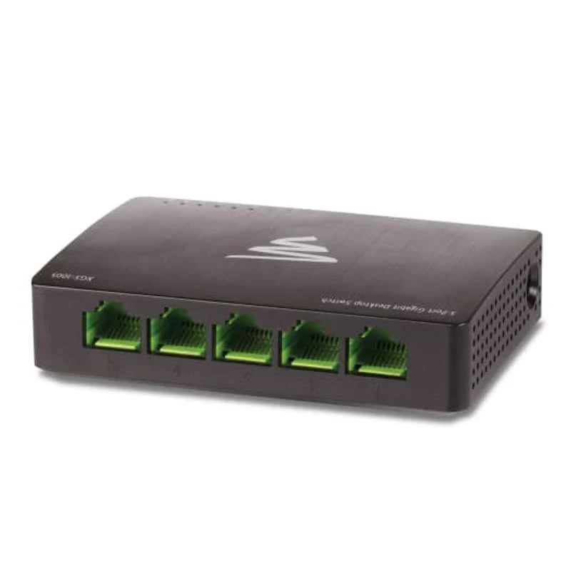 Luxul 5-Port Desktop Gigabit Ethernet Switch with US Power Cord - Image 2