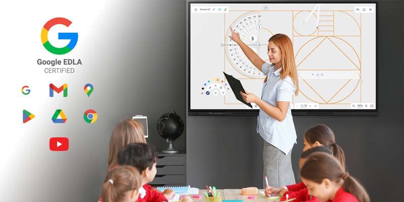 Optoma Creative Touch 3 Series 75" Interactive 4K Panel - Image 4