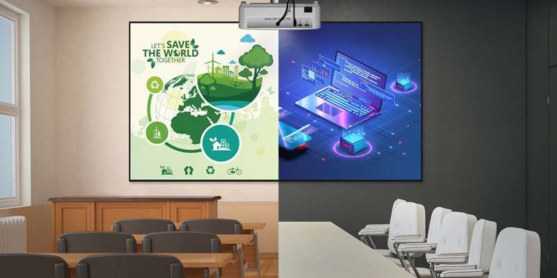 Optoma EH401 Bright Compact 1080p Full HD Projector - Image 4