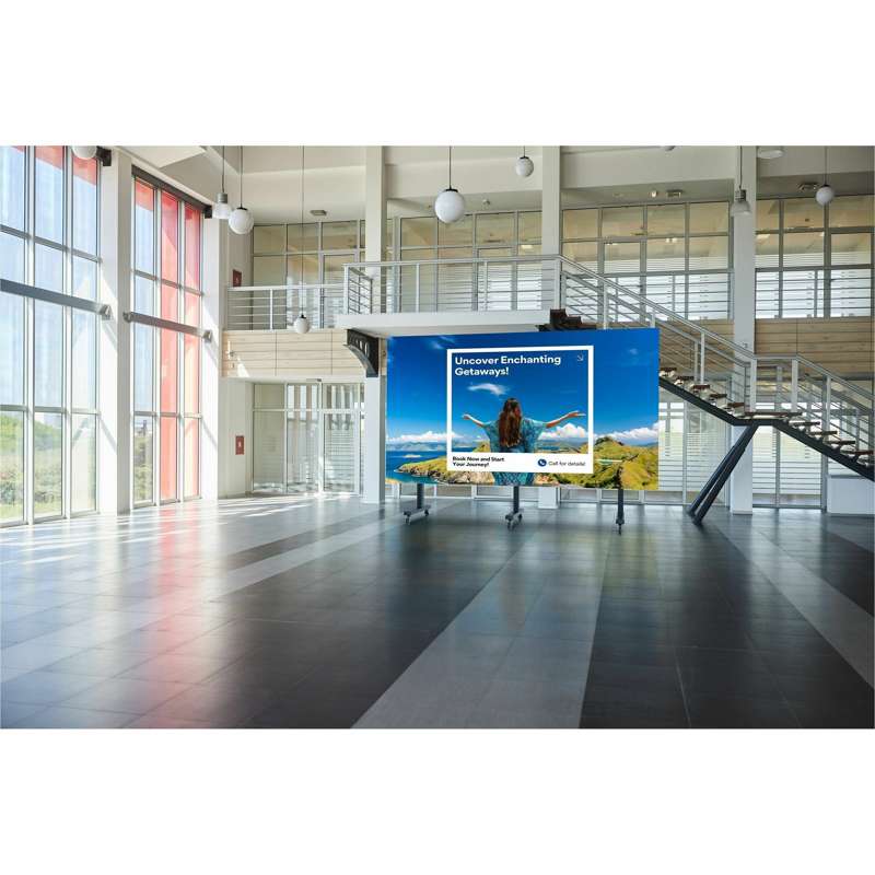 Peerless-AV SEAMLESS Connect Universal dvLED Cart/Trolley for 27" Displays up to 610mm Wide in a 4x4 Configuration - Image 2