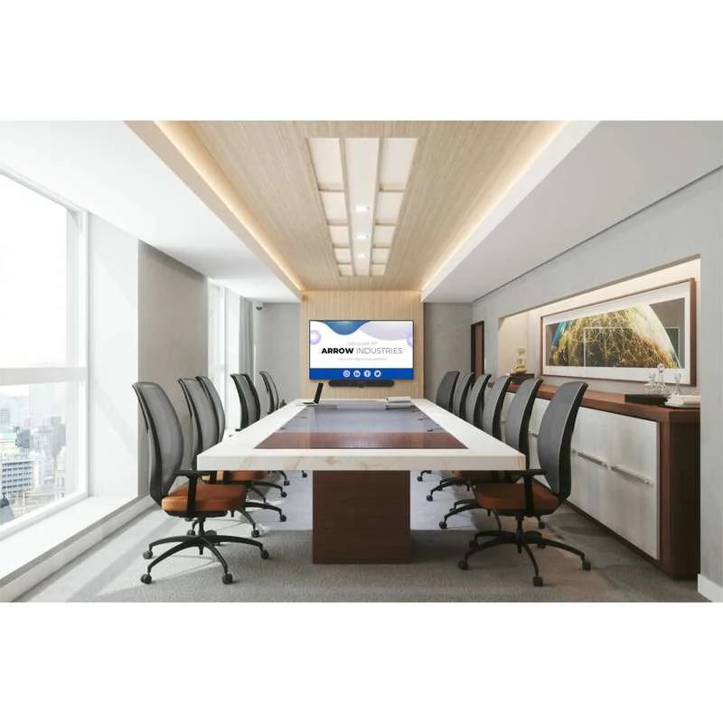 Peerless-AV Universal UC/VC Soundbar/Camera Mount for 55" to 98"+ Single Displays and 55" to 75" Dual Displays - Image 6