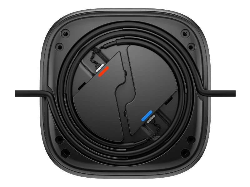Poly A2 Black Table Microphone w/ Mounting Plate I/O cables - Image 3