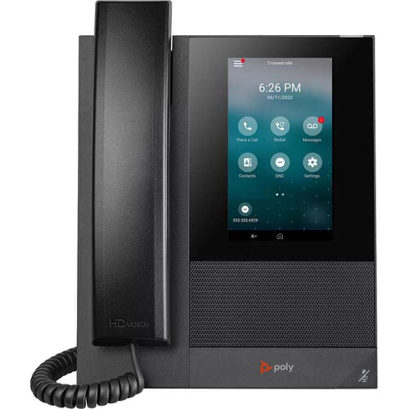 Poly CCX 505 Business Media Phone with Open SIP, PoE‑Enabled, TAA‑Compliant, US (849A6AA#ABA) - Image 2