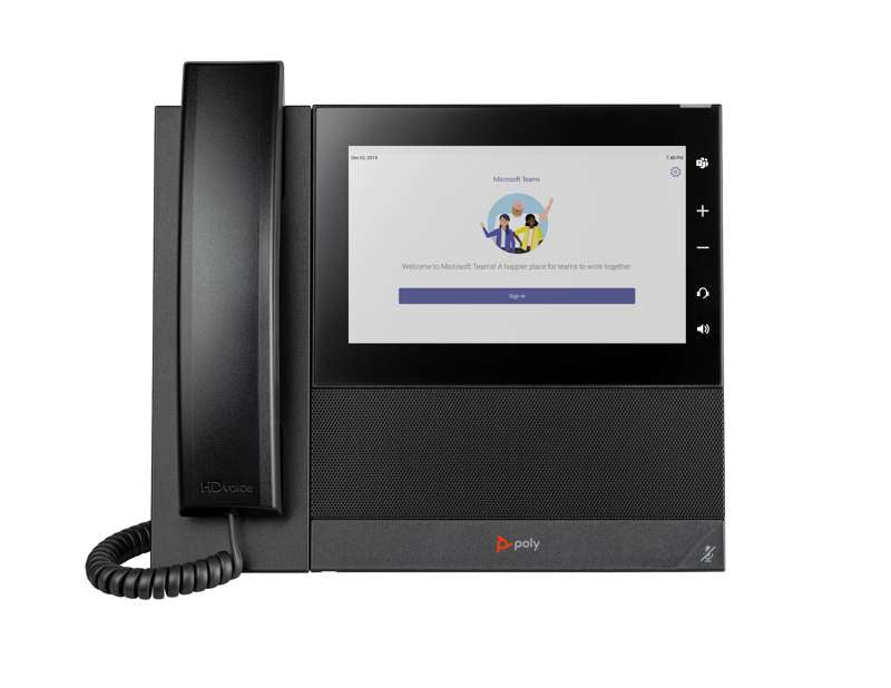 Poly CCX 600 Business Media Phone with Open SIP and Power Supply, US (84C17AA#ABA) - Image 2