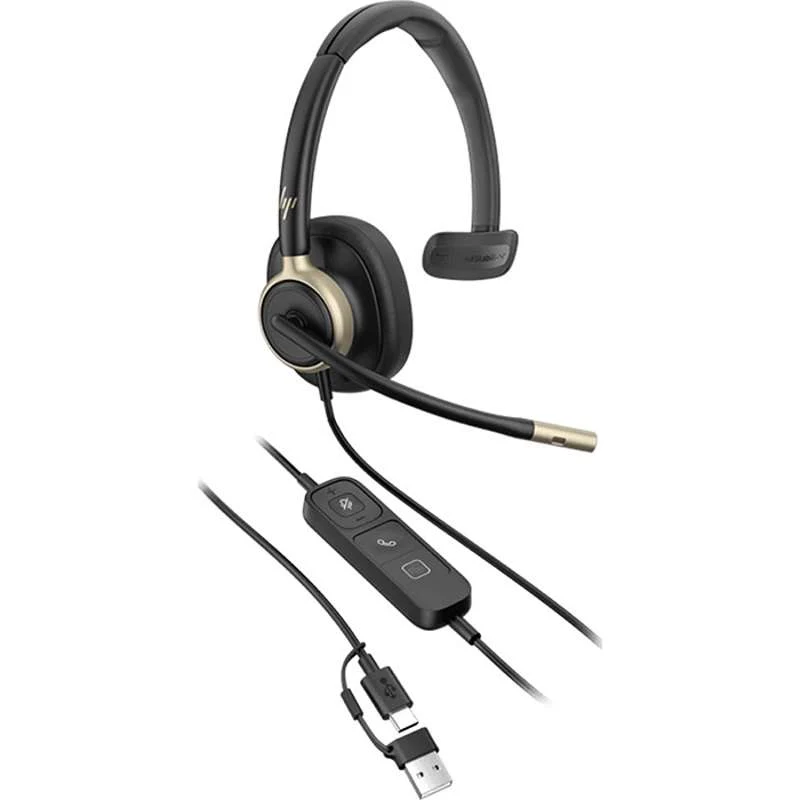 Poly Mission 815 Mono USB‑C Headset (HPP-C01F8A6#AC3) (Bulk) - Image 3