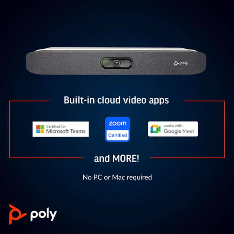 Poly Studio X30 Video Conferencing Kit With Poly TC8 - Image 5