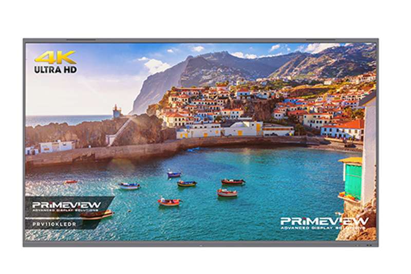 Primeview 110 in 4K@120Hz LCD Display with Android