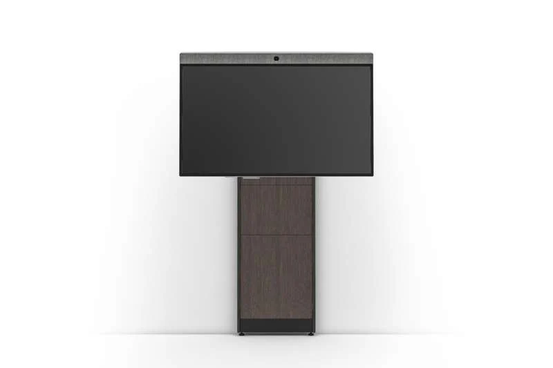 Salamander Designs Strut 170, Single Mount, Wenge Oak Front, Black Trim