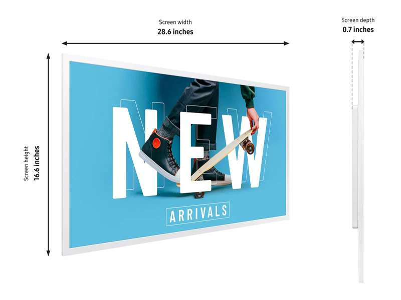Samsung 32" EMDX Series Color E-Paper QHD Smart Signage - Image 8