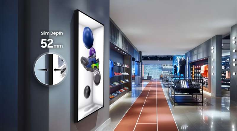 Samsung 85" UHD 4K Spatial Signage Virtual 3D Display - Image 2