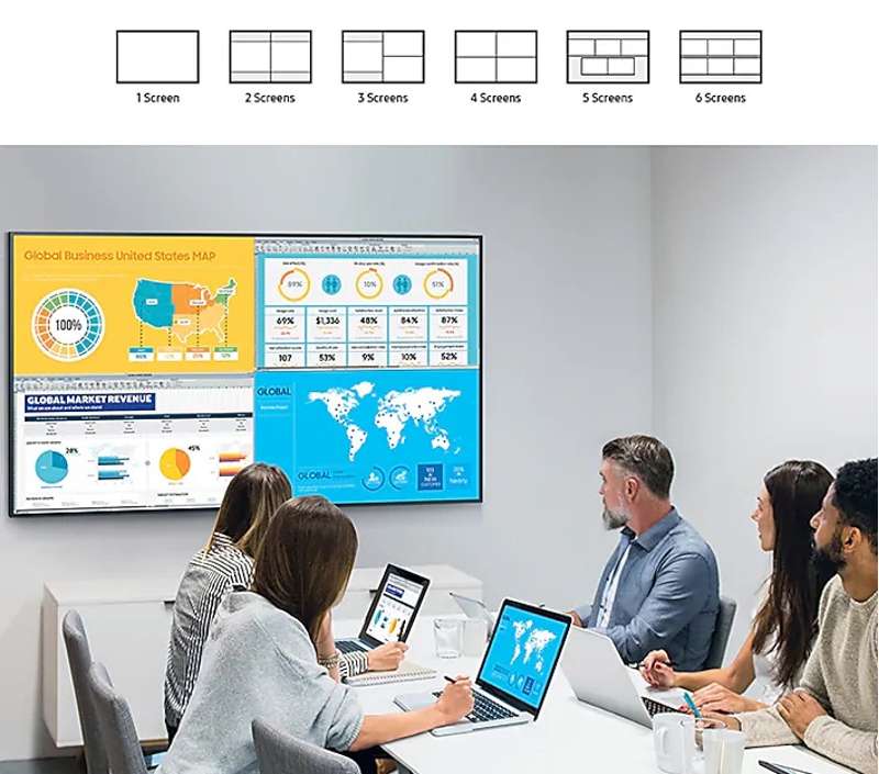 Samsung QM55C 55" Full HD Smart Commercial Signage Display - Image 9