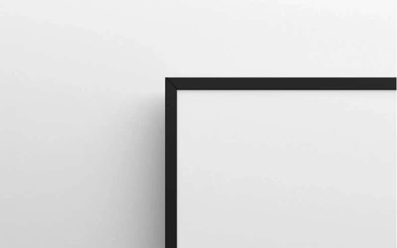 Screen Innovations Zero Edge  Series Frame Screen, 88'' x 157'' with Pure Gray  Material - Image 3