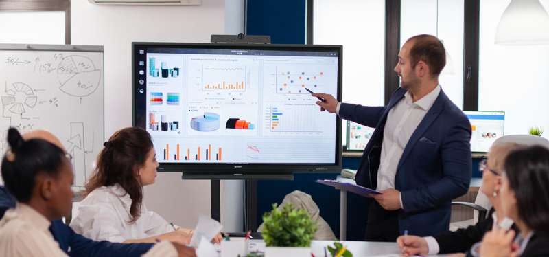 Sharp PN-LC752 AQUOS BOARD 75" 4K UHD Collaboration Display - Image 3