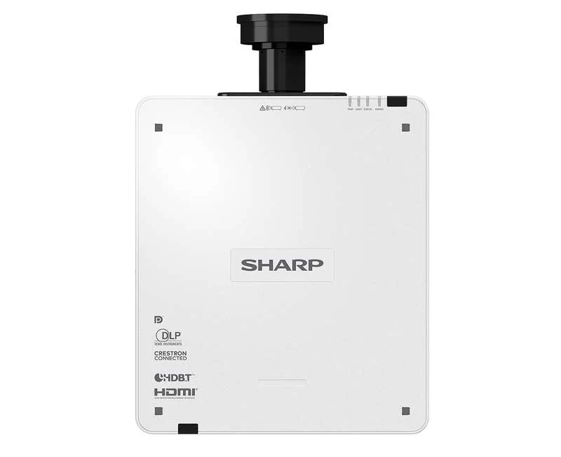 Sharp XP-X141Q 4K UHD 13,500 Lumens Professional Installation Laser Projector, White - Image 2