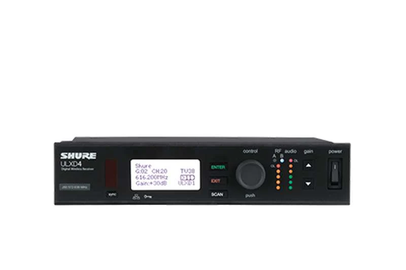 Shure ULXD4=-H50 Digital Wireless Receiver
