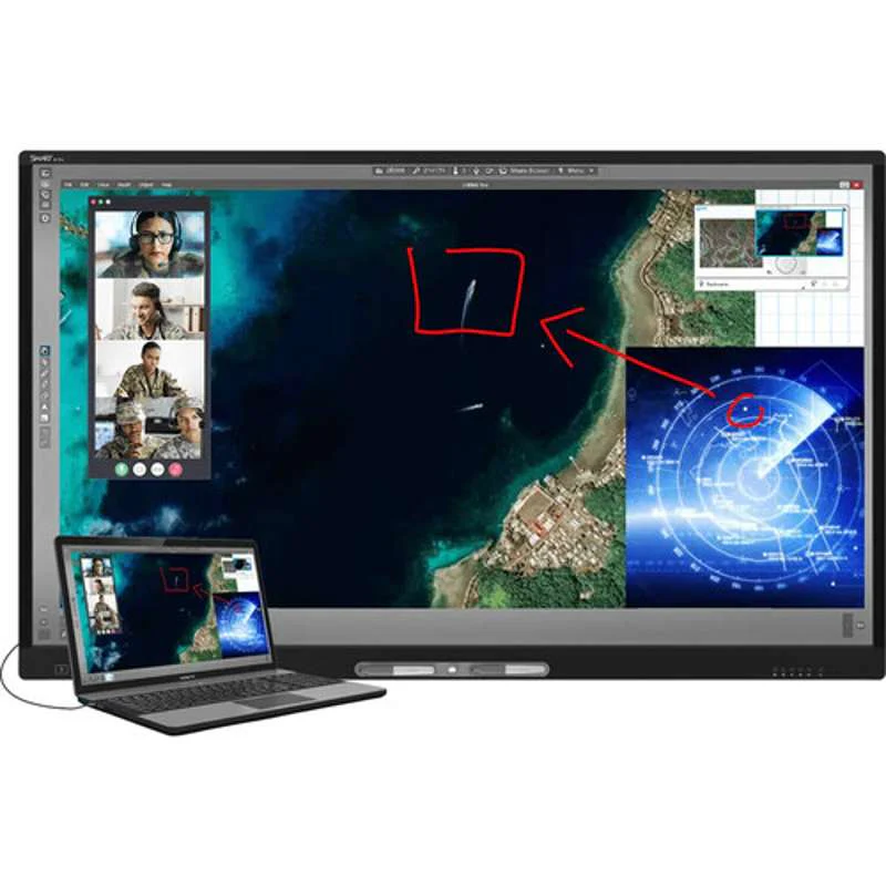 SMART Board M055-V5 M Pro Interactive Display, High Secure, TAA - Image 5