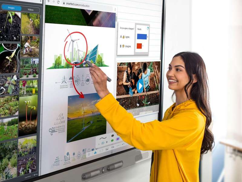 SMART Board MX086-V5 Interactive Display with iQ - Image 3