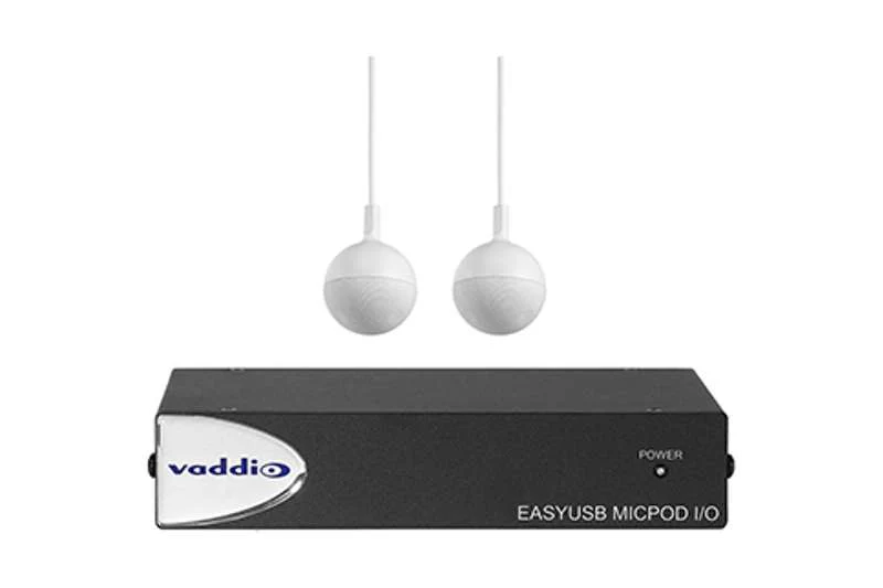 Vaddio EasyUSB MicPOD with 2 CeilingMIC Microphones