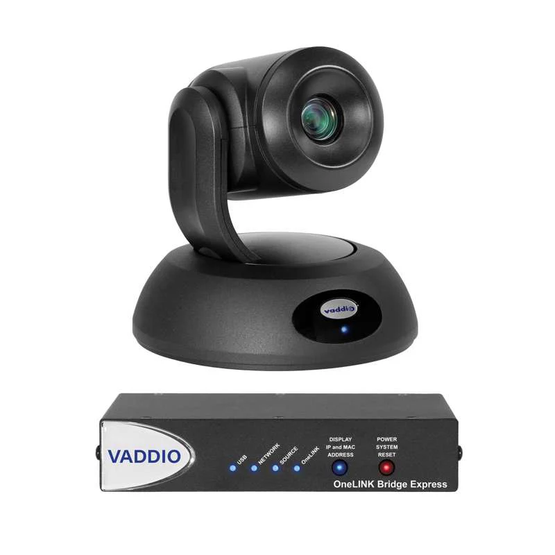 Vaddio RoboSHOT 12E HDBT OneLINK Bridge Express System
