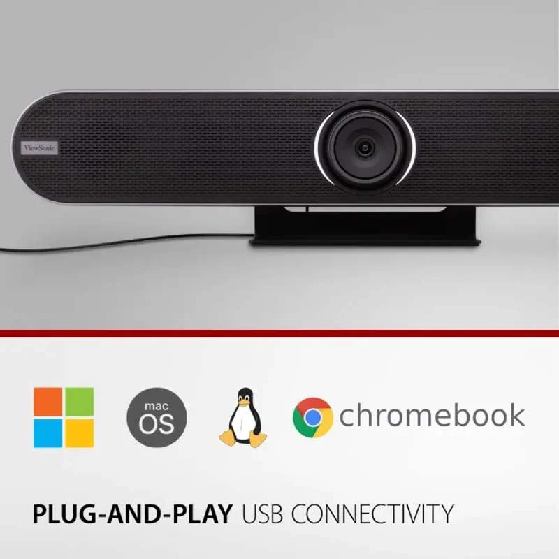 Viewsonic 4K Wide-Angle Conference PTZ Camera - Image 3