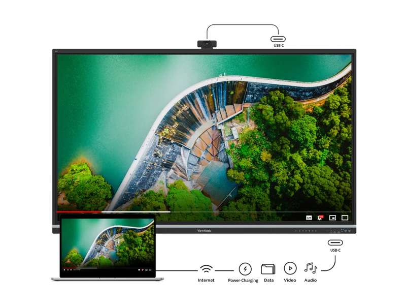 Viewsonic 65" ViewBoard 4K Interactive Flat Panel Display - Image 9