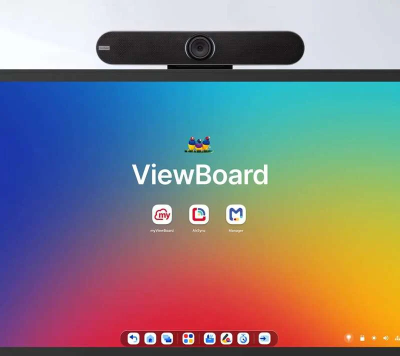 Viewsonic IFP8663 86" 4K Interactive Flat Panel Display - PCAP Touch, Android EDLA Certified, USB-C w Built-In Microphone - Image 2