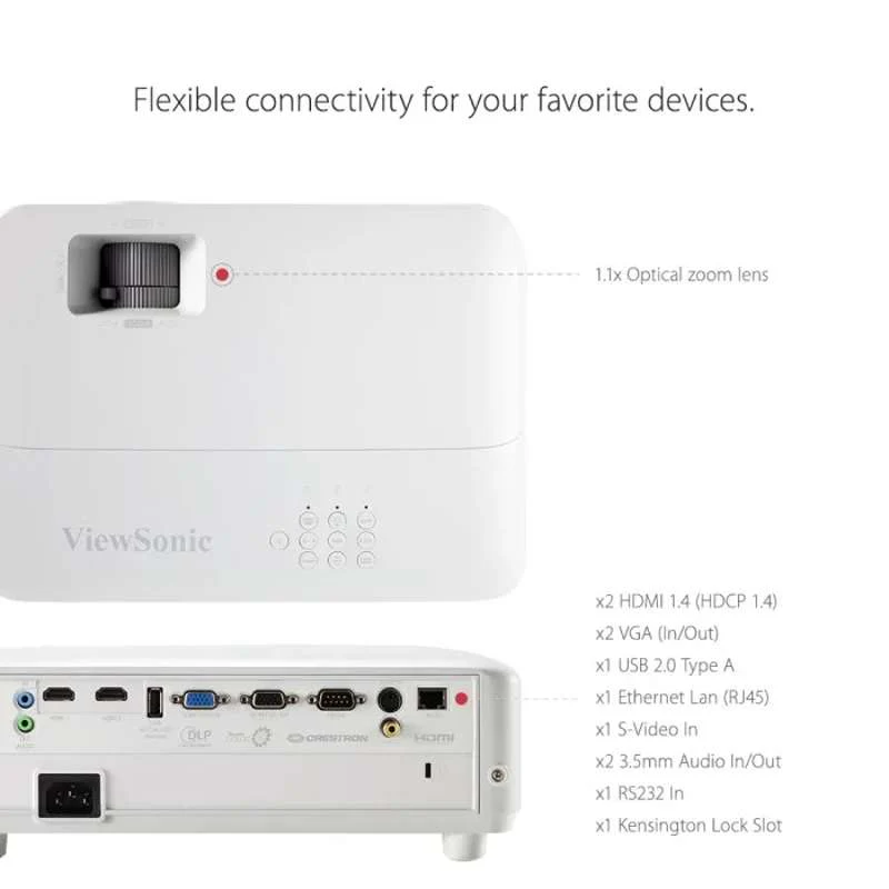 Viewsonic PG701WU 3500 Lumen WUXGA Projector - Image 4